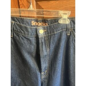 Mother Jeans Size 31 X29  SNACKS The Fun Dip Utility Puddle Wide Leg Cold Brew